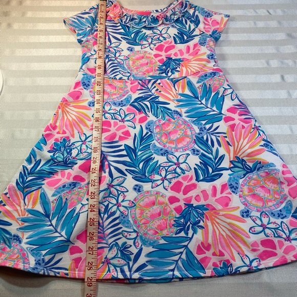 Lilly Pulitzer Girls Rainforest Dress, Sz XL (12-14) - Picture 3 of 10